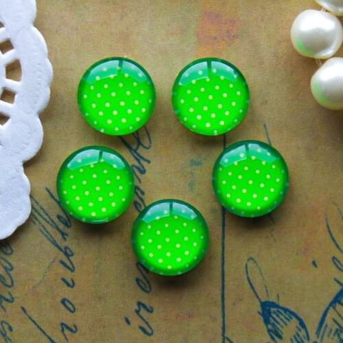 12mm 25mm 14mm 16mm 18mm 20mm Photo Glass Cabochons Round Cameo Set Handmade Settings Dot 10