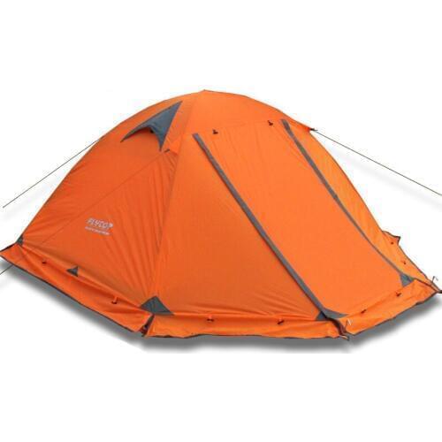 2019 High Quality 2 person Couple Tent Outdoor Camping Equipment Waterproof Windproof Double Layer Aluminum pole Tent