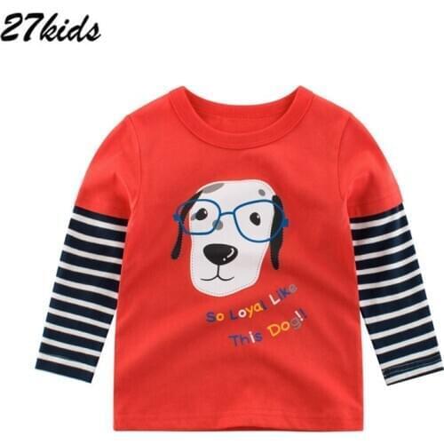 27Kids Long Sleeve T-Shirts For Boys