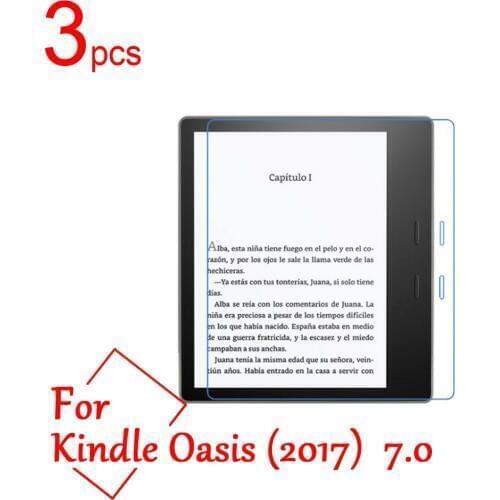 3pcs Ultra Clear/Matte/Nano anti-Explosion LCD Screen Protector Film Cover For Amazon Kindle Oasis 2017 7.0 inch All-new Film