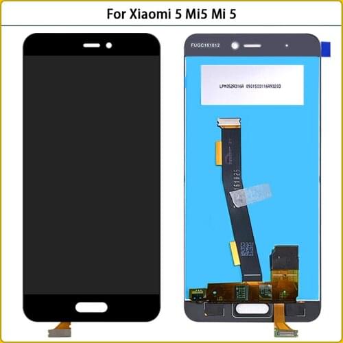 5.15" Original For Xiaomi 5 Mi5 M5 LCD Display Touch Screen Digitizer Assembly Tested For Xiaomi Mi 5 LCD Screen Replacement