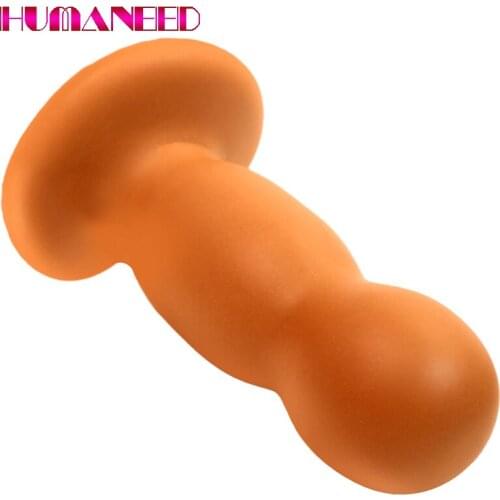 25*8.5cm Anal Plug Extreme Sex Toys Large Silicone Butt Plug Dilator Prostate Massager for Men Women Anus Expansion Stimulator