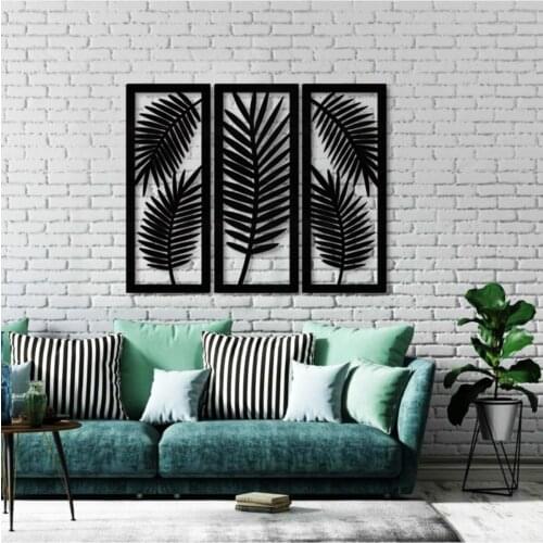 Leaf Figure Pattern Wall Decor