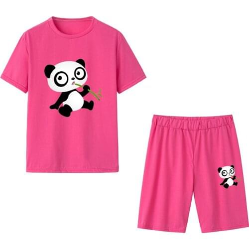 Short Sleeve T-shirt + Pant Women Fashion Casual Elastic Waist Printing Fitness Shorts Printing Tracksuit Oversized Sportswear