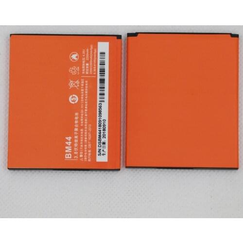ISUNOO 10pcs/lot Good Quality Battery BM44 For Xiaomi 2A Redmi 1 1S 2 Mobile Phone Batterie 2200mAh Rechargeable Accumulator