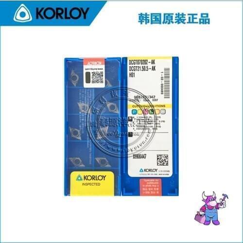 KORLOY CNC insert DCGT070202AK H01