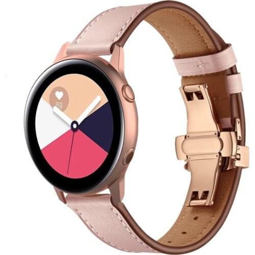 Leather Bracelet Strap For xiaomi Amazfit Bip Strap Bips watchband For Huami Amazfit Pace Stratos 2 GTS GTR 42 47 MM Strap