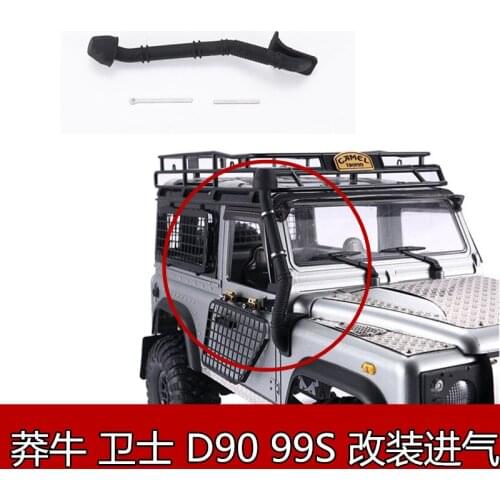 MN D90 99S RC car Upgrade and refit intake pipe water pipe simulation climbing