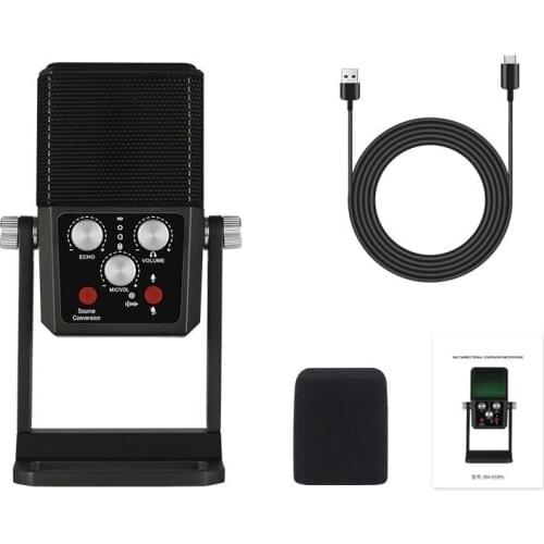 Multi-Point Condenser Microphones, Recording K Song Games, Live Broadcast Equipment, Desktop USB Microphones