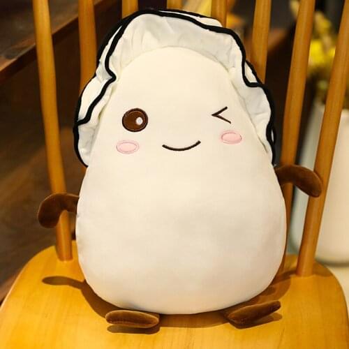 New Lovely Oyster Soft Pillow Ocean Animal Stuffed Plush Toys White Animal Doll Toys for Children Cute Home Decor Gift for Kids