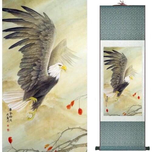 Eagle art painting Chinese Art Painting Home Office Decoration Chinese painting2019080807