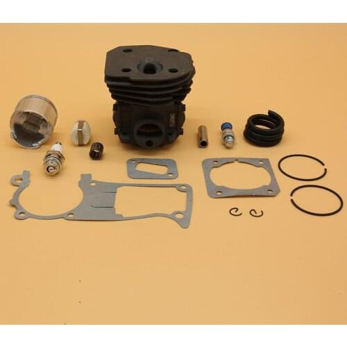 45MM Big Bore Cylinder Piston Ring Pin Gasket Fit For Husqvarna 340 345 350 353 Gasoline Chainsaw Spare Parts