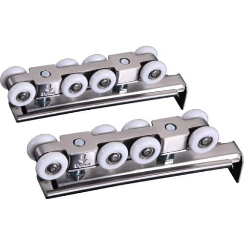 Sliding Door Sliding Door Hanging Rail Pulley Extra Thick and Durable Hanging Wheel Mute Bearing Shaft Wooden Door Pulley