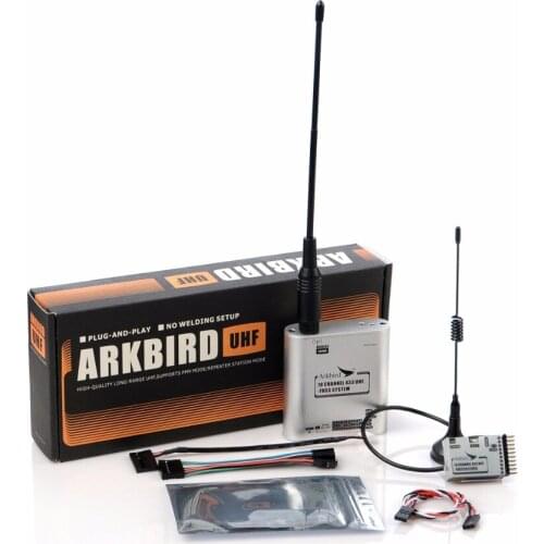 Arkbird 433MHz 10-Channels FPV LRS UHF Fhss Transmitter System / Receiver TX+RX Set For Futaba/APM/PIX Flight Contol Rc Drone