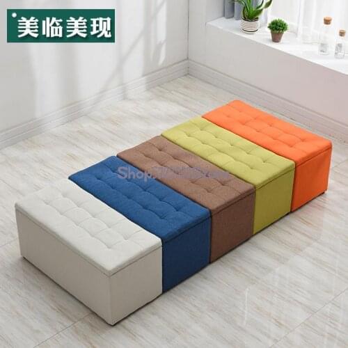 Clothing Store Sofa Bench Bench Storage Fitting Room Rest Bench Can Sit At The End Of Bed Bench Household Shoe Changing Stool