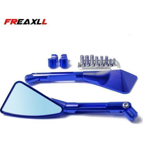 Universal Motorcycle Mirror Side Rearview Motorcycle Accessories For Suzuki AN250 AN400 AN650 SV400 SV650 DL650 GSF650 AN SV 650