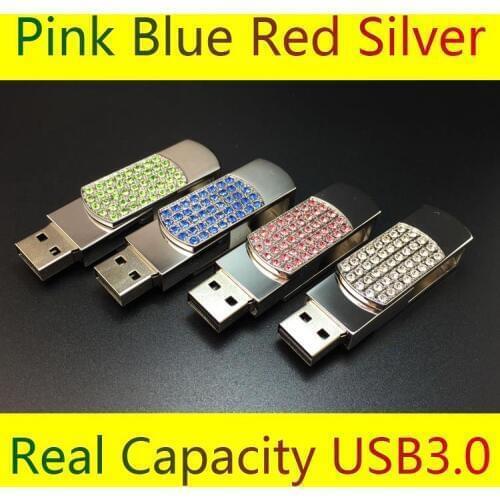 Jewelry Necklace Pendrive 512 GB USB Flash Drive 128GB 8GB 16GB 32GB 64GB Swivel Flash USB Memory Stick 3.0 Creativo Girl Gifts