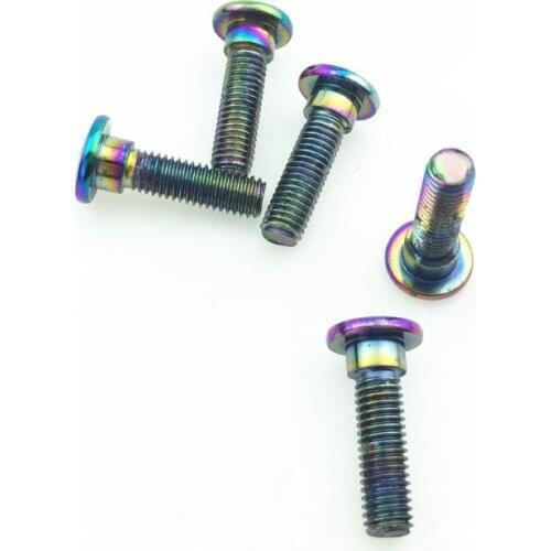 Motorcycle modification parts Stainless steel brake disc screw 8mm modified disc screw 5pcs