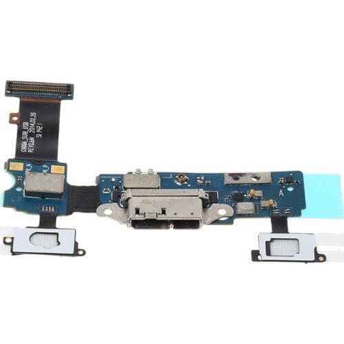 Micro USB Port Charging Outlet Dock Connector Replacement Flex Cable for Samsung Galaxy S5 G900F G900A Microphone