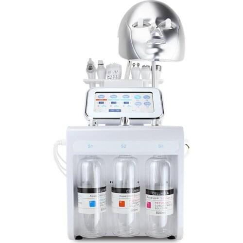 2020 8 in 1 Multi-functional Hidrafacial Beauty Equipment/Water Microdermabrasion Machine