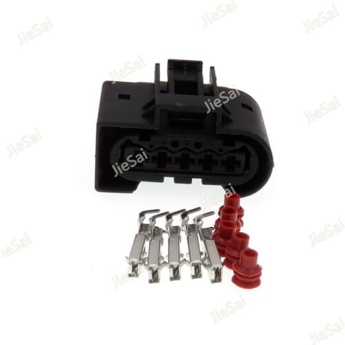 5 Pin 09441511 Automotive Ignition Coil Plug Female Waterproof Connector For Benz