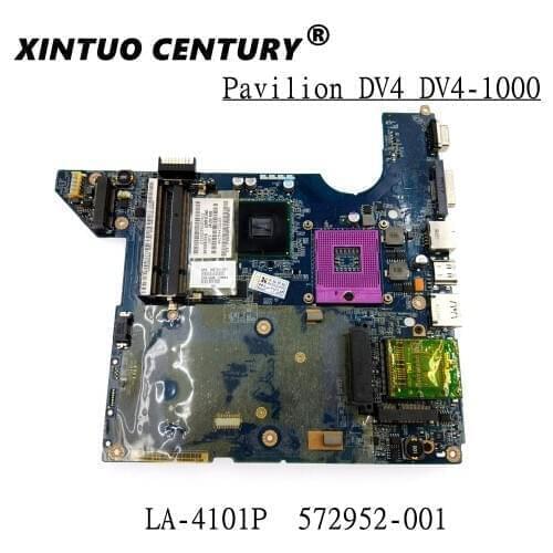 572952-001 JAL50 LA-4101P Main Board For HP DV4 DV4T-1400 Laptop Motherboard GM45 DDR2