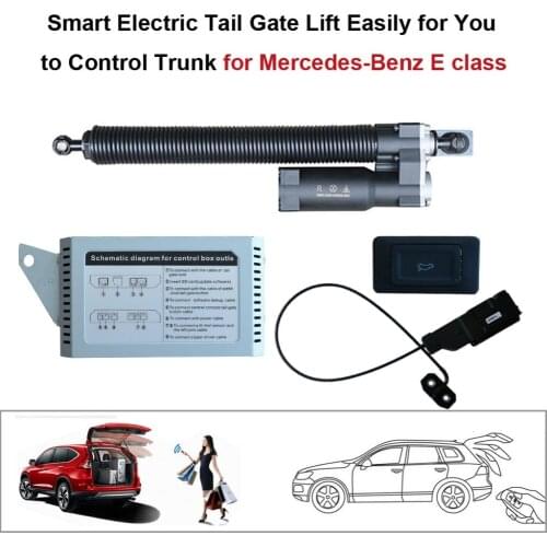 Car Smart Auto Electric Tail Gate Lift for Mercedes-Benz E class Remote Control Set Height Avoid Pinch With Latch