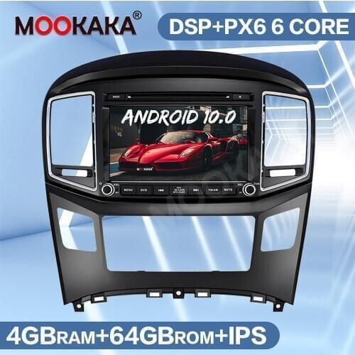 Android 10.0 PX6 Car Multimedia Player Stereo For Hyundai H1 Grand Starex 2015-2019 IPS Radio Audio GPS Navigation Head Unit BT