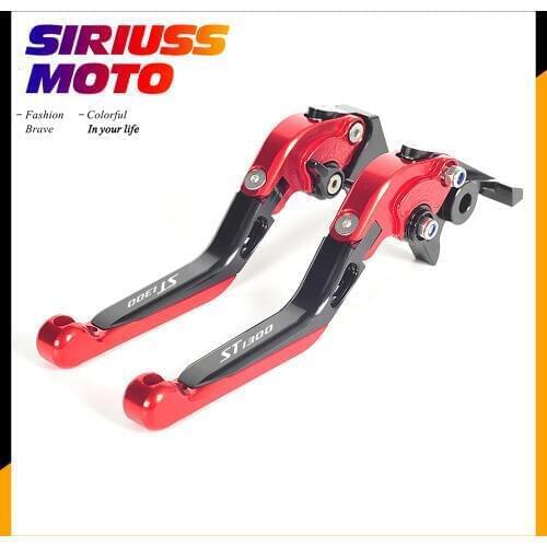 CNC Aluminum Motorcycle Foldable Brake Clutch Levers Case for Honda ST1300 ST1300A ST 1300 1300A 2003-2007