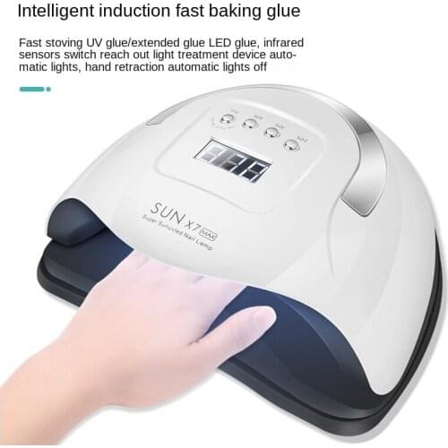 Sun X5 MAX Nail Gel Lamp 80W Nail Dryer For All Gel Varnish UV LED Ice Lamp With LCD Display For Nail DIY Manicure Tools