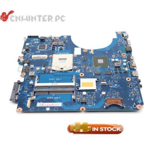 NOKOTION New BA92-06130A BA92-06133A For Samsung R580 Laptop Motherboard HM55 DDR3 GT330M 1GB Free cpu