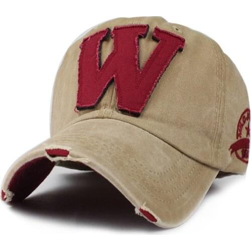 2021 New Baseball Cap for Women and Men Summer Fashion Visors W Letter Cap Boys Girls Casual Snapback Hip Hop Hats