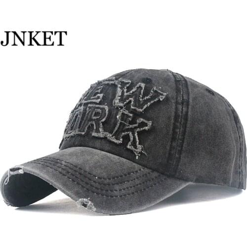 JNKET New Unisex Baseball Cap NEW YORK Embroidery Letter Cap Adjustable Snapbacks Hats Hip Hop Cap Gorras Baseball Casquette