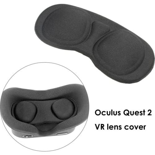 New For Oculus Quest2 Lens Sponge Cover VR All-in-One Glasses Thickened Dust Pad Anti-scratch Protective Film Cover Accessories