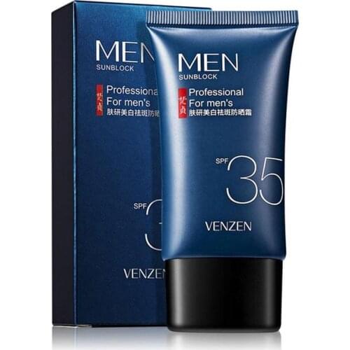 Body Sunscreen For Men Whitening Sun Cream Sunblock Skin Protective Cream Anti-Aging Oil-control Moisturizing SPF 35