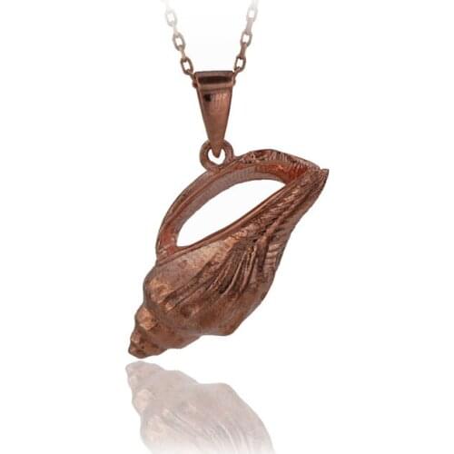 Mussel Necklace 925 Sterling Silver Sea Animal Ocean Charm Bridesmade Nautical Gift