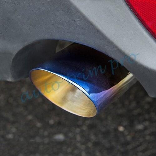 Fit For Mazda 6 CX5 2013-2017 Rear Muffler Tail Exhaust Pipe End Tip Cover Trim Accessories 2X