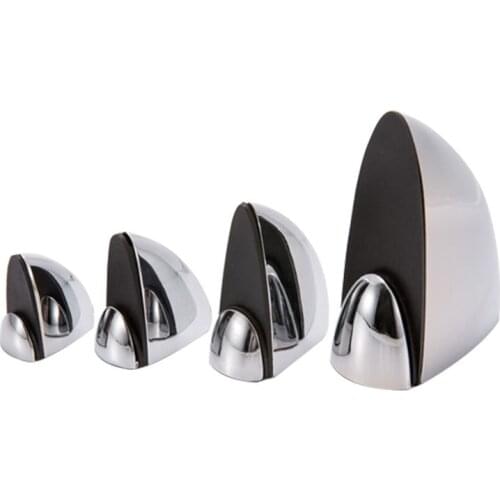 Adjustable Zinc Alloy Bracket Support Shelf Holder Stainless Steel Holder Glass Clamp Shelf Clip For Glass Wood Shelves