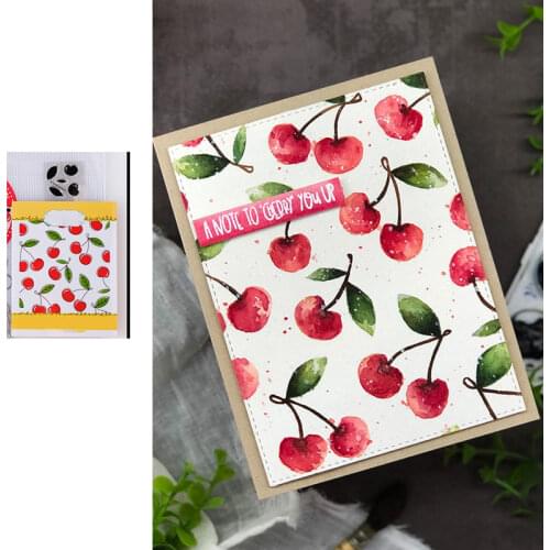 Cherries Cutting Diary Stamps For Scrapbooking Stamps Embossing Mold Diy Paper Cards Craft Cutting Card Handmade New 2021