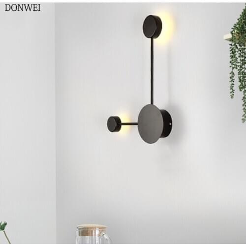 Modern 8W LED Wall Lamp Living Room Creative Indoor Wall Light Bedroom Bedside Decoration Corridor Hotel Wall Lamps AC85-265V