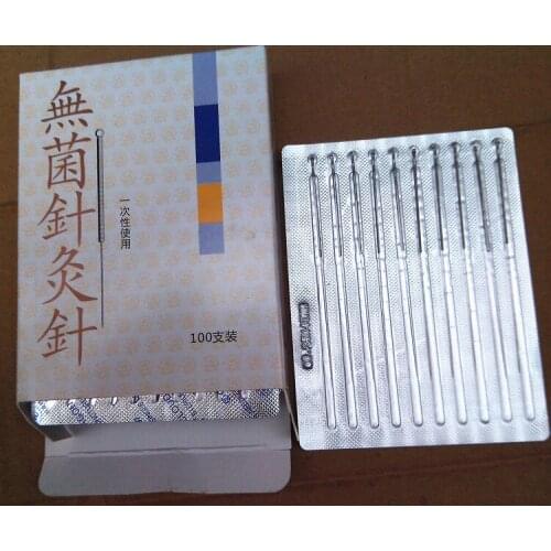 0.30x50mm 0.25x25mm Sterile Disposable Acupuncture Needles - Cloud Dragon - 100pcs / Box - without acupuncture tubes 2packs free