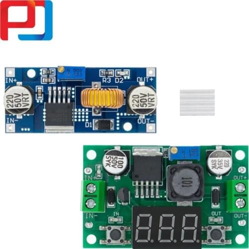 10PCS DC-DC Buck Step Down Module LM2596 DC/DC 4.0~40V to 1.25-37V PULAR Adjustable Voltage Regulator With LED Voltmeter