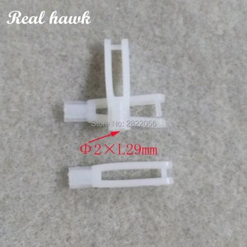 10pcs Nylon Clevis 2xL29mm For RC Model Planes Airplanes Parts Aircraft Aeromodelling Jet Replacement RC parts