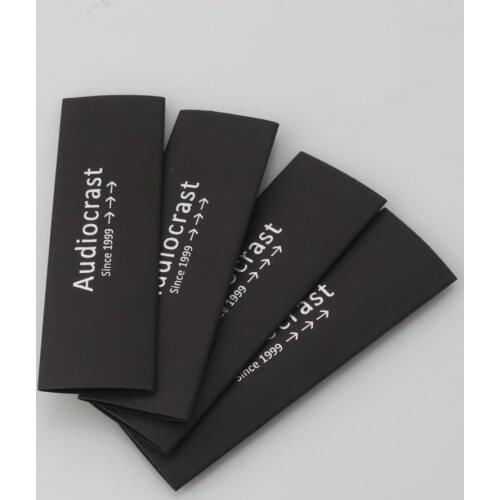 8PCS Audiocrast Heat Shrink Tube with Arrow Insulated Sleeving Tubing for DIY RCA SPeaker hifi audio cable