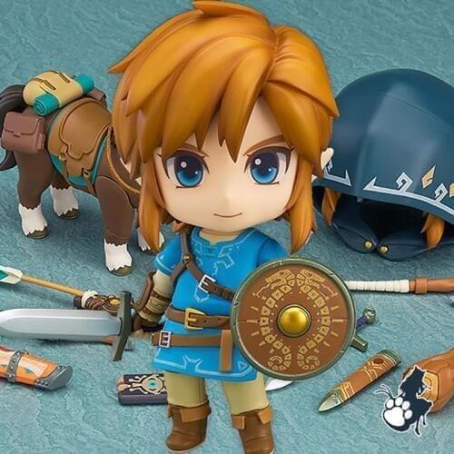 Figure Link 733-DX Breath of the Wild Ver DX Edition PVC Action Figure Collectible Model Toys Gift Doll