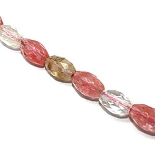 Hot sale multicolor 8x12mm watermelon tourmaline stone jasper faceted barrel rice loose beads spacer accessories 15inch F139GS