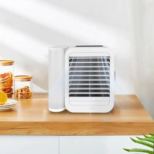 XIAOMI MIJIA Microhoo Mini Air Conditioner Fan Personal Portable USB Air Cooler Ventilator Bladeless Fan Conditioning For Home
