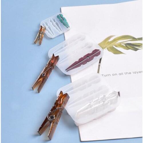 DIY Multifunctional clip Mold For Epoxy Resin Handmade Jewelry Tools Resin Molds For Jewelry