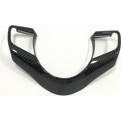 Steering Wheel Cover Trims Interior Mouldings Stiker Trims ABS Overlay Car Styling For Jaguar E-Pace 2017 2018 2019