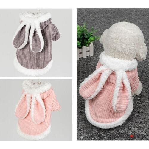 Dog Clothes Winter Soft Pet Hoodie for French Bulldog Pomeranian Poodle Schnauzer Designer Dog Clothes Puppy Cat Clothes